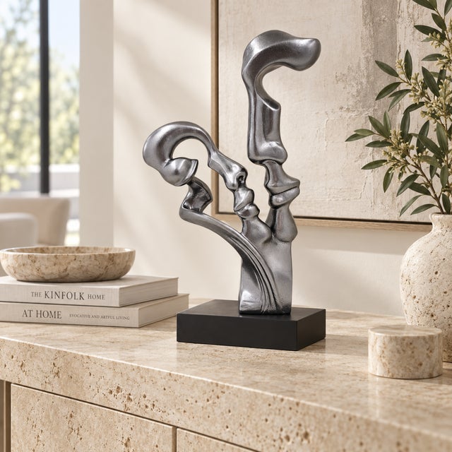 Austin Productions “Surrender” by Danel 1995 Restored Abstract Figurative Sculpture Measurements: 15.5"T x 8"W x 4.25"D...