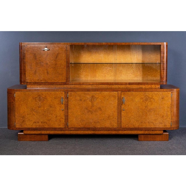Sideboard Epoch & Style: Art Deco - first half of the 20th century Features - high-quality & elegant furniture with a...