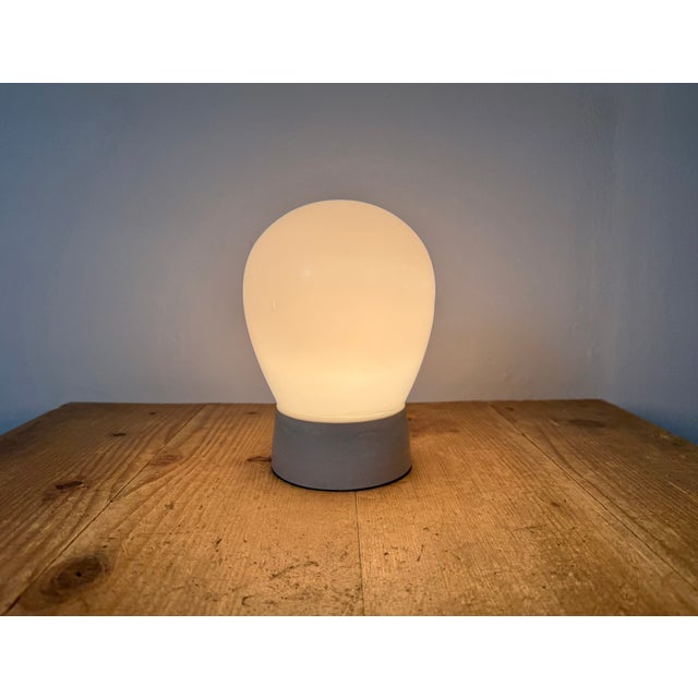 Vintage White Porcelain Ceiling Light, 1970s For Sale - Image 12 of 13