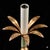 Currey & Company Vintage Palm Beach Regency “The Phillipe” Faux Bamboo Chandelier “- Newly Painted For Sale - Image 4 of 13