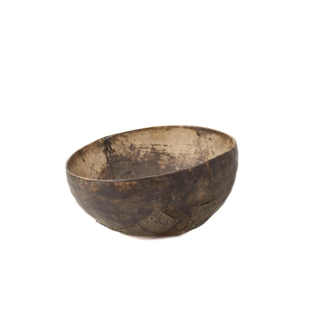 Wood Early 20th Century Nupe Wood Bowl Nigeria For Sale - Image 7 of 7