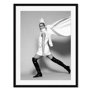 Portrait of Model Lauren Hutton in Knee-High Boots For Sale
