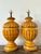 Vintage MCM Monumental Glazed Ceramic Lamps - A Pair For Sale - Image 11 of 12