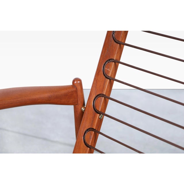 Wood 1960s Danish Modern Teak Lounge Chairs by Ib Kofod Larsen for Selig - Set of 2 For Sale - Image 7 of 12