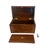 Mid 19th Century 19th Century Anglo Indian Rosewood Tea Caddy With Brass Inlay For Sale - Image 5 of 5