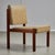 Angular Teak and Leather Chair with Copper Details, 1970s For Sale - Image 6 of 18
