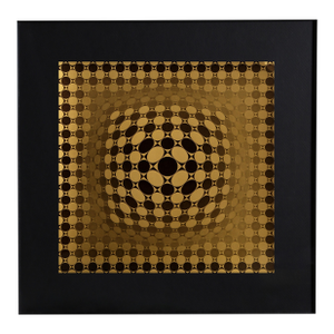Victor Vasarely, Vega Jg, Offset Lithograph