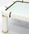 Tommaso Barbi Midcentury Italian Modern Porcelain Square Coffee Side Table For Sale - Image 9 of 13