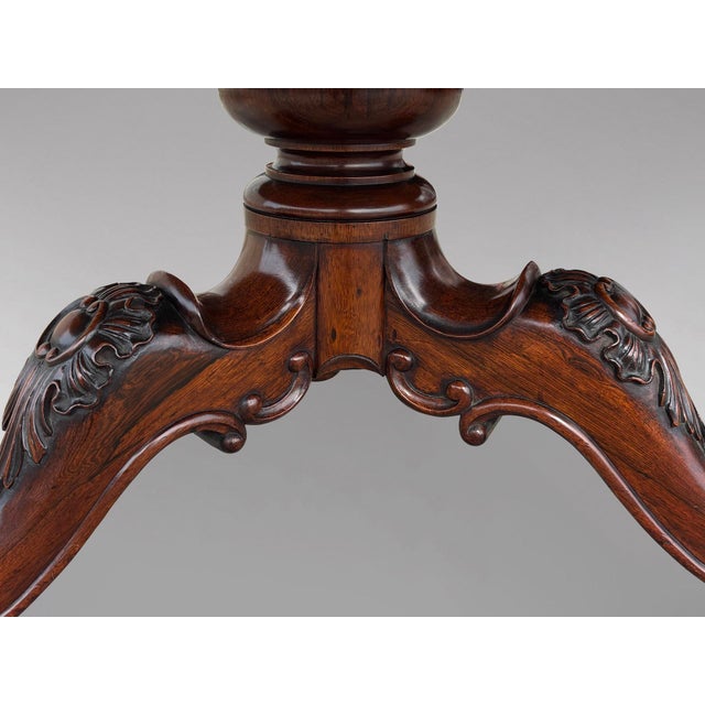 Wood 19th Century William IV Period Centre Table For Sale - Image 7 of 12