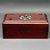 Rosewood Box With Turquoise & Gem Inlay - Chinese Jewelry Storage Chest For Sale - Image 9 of 9