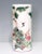 1920s Large Chinese Republic White Porcelain Cylinder Vase, Hat Stand With Red Crowned Cranes on Wood Display Stand For Sale - Image 5 of 11