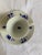 19th Century Blue and White Worcester Fine Porcelain Cup and Saucer Set- 2 Pieces For Sale - Image 4 of 7
