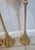 Brass 1970s Memphis Style Candle Holder Set Christian De Beaumont Style For Sale - Image 8 of 12