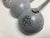 Gray Vintage Gray Enamelware Graniteware Utensil Rack Holder With 4 Gray Utensils For Sale - Image 8 of 8