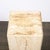 Mid-Century Modernist Rectilinear Travertine Pedestal With Stepped Detailing For Sale - Image 12 of 18