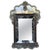 18th Century Crest Top Venetian Rectangular Mirror, Handmade and Hand Silvered For Sale - Image 15 of 18