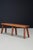 French Primitive Oak Bench with Rich Patina, 1960s For Sale - Image 11 of 15
