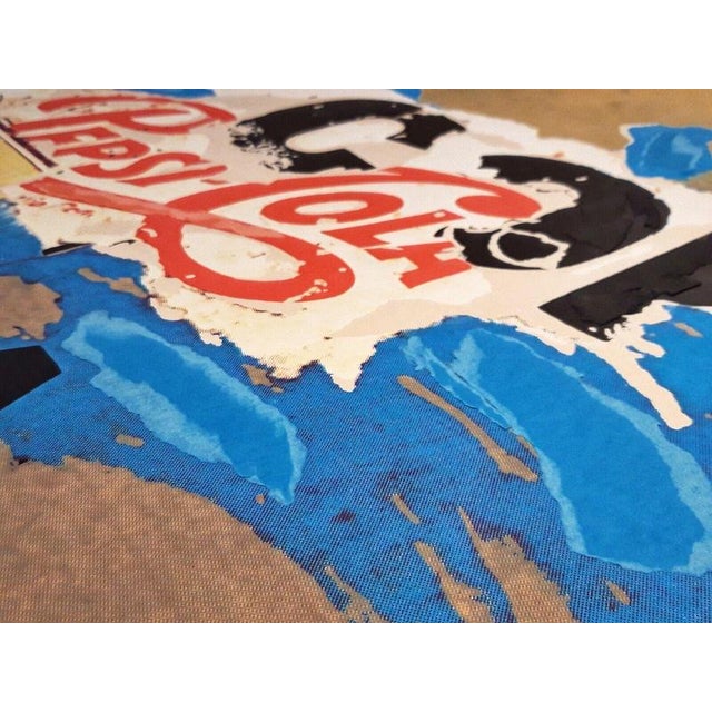 Mimmo Rotella, Pepsi, 1997, Screen Print For Sale - Image 4 of 7