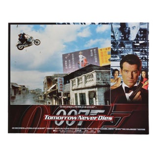 James Bond 007 Tomorrow Never Dies Original Lobby Card, UK, 1997 For Sale