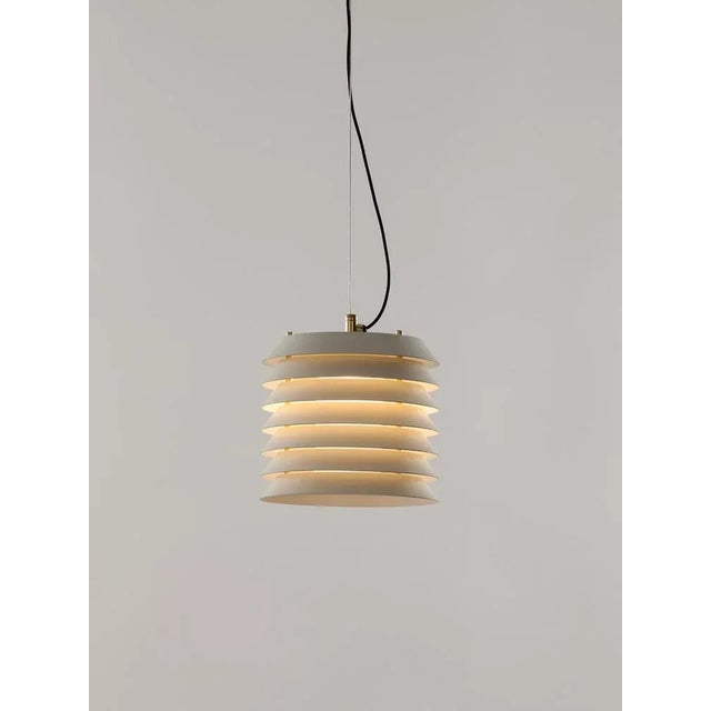 Contemporary White Maija 15 Pendant Lamp by Ilmari Tapiovaara For Sale - Image 3 of 9