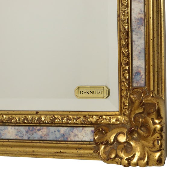 Baroque Classic Bevelled-Edge Mirror from Deknudt, 1970s For Sale - Image 12 of 18