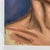 Vintage Oil Painting Portrait Female Woman Funky Judgey Side Eye Signed Y Rubin For Sale - Image 9 of 9