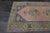 1970s Vintage Handmade Wool Cotton Pink Area Rug For Sale - Image 9 of 11