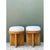 Vintage Rattan Drum Stools - A Pair For Sale - Image 12 of 12
