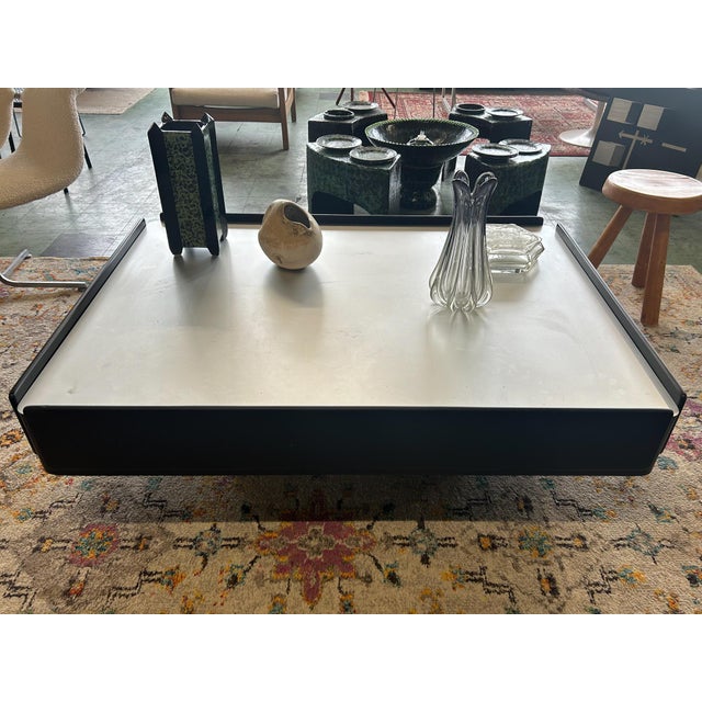 1960s Black Coffee Table attributed to Vico Magistretti for Gavina, 1960 For Sale - Image 5 of 7