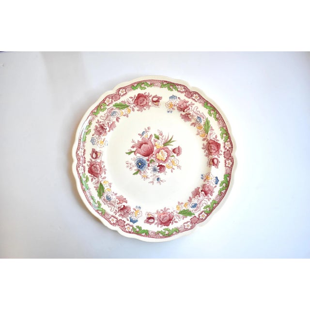 Johnson Brothers Vintage English Johnson Bros. "Dorchester" Pattern Platter For Sale - Image 4 of 7