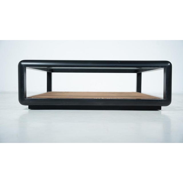 Wood Mid-Century Modern Coffee Table attributed to Carlo Scarpa, Italy For Sale - Image 7 of 11