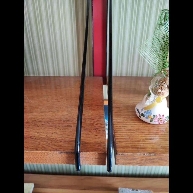 Sideboard with Wall Bookcase, 1970s, Set of 2 For Sale - Image 12 of 14