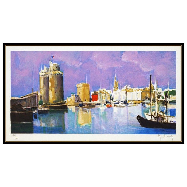 Cubism Mid 20th Century Les Tours de la Rocheel, Marcel Mouly For Sale - Image 3 of 6