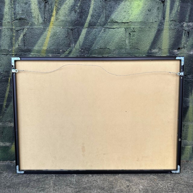 Modernist Abstract Painting Untitled Unsigned For Sale - Image 12 of 12