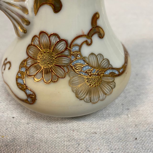 Vintage Japanese Seto Ware Creamer Pitcher For Sale - Image 11 of 12