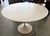 With the Pedestal Collection, in 1957, Eero Saarinen vowed to eliminate the "slum of legs" found under chairs and tables...