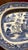 Antique Staffordshire Blue Willow Transfer Ironstone Oval Platter, Circa 1860s For Sale - Image 4 of 12