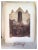 A vintage Illustration, painting depicting a Tree and Architecture. The Painting is an original watercolor on card stock...