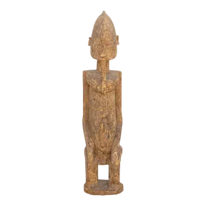 19th Century Primitive Tall African Statue