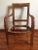 Brown Set of 19th Century French Empire Cherry Wood Armchairs For Sale - Image 8 of 9