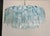 Large Murano Glass Chandelier with 101 Blue Alabaster Glass Tube, 1990s For Sale - Image 4 of 17