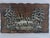 Brown Vintage Silver-Tone Deer Woodland Relief Plaque on Rustic Wood, 13" For Sale - Image 8 of 12