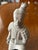 Gray Terracotta Warrior Replica Kneeling Archer Statue, Chinese Qin Dynasty Style For Sale - Image 8 of 8