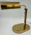 1970s Clover Lamp Co. Adjustable Brass Pharmacy, Bankers or Desk Lamp Styled After Reggiani and Arteluce For Sale - Image 10 of 11