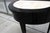 19th Century 19th Century Pair of Ebonized Neoclassical Demi Lune Marble Top Consoles For Sale - Image 5 of 9