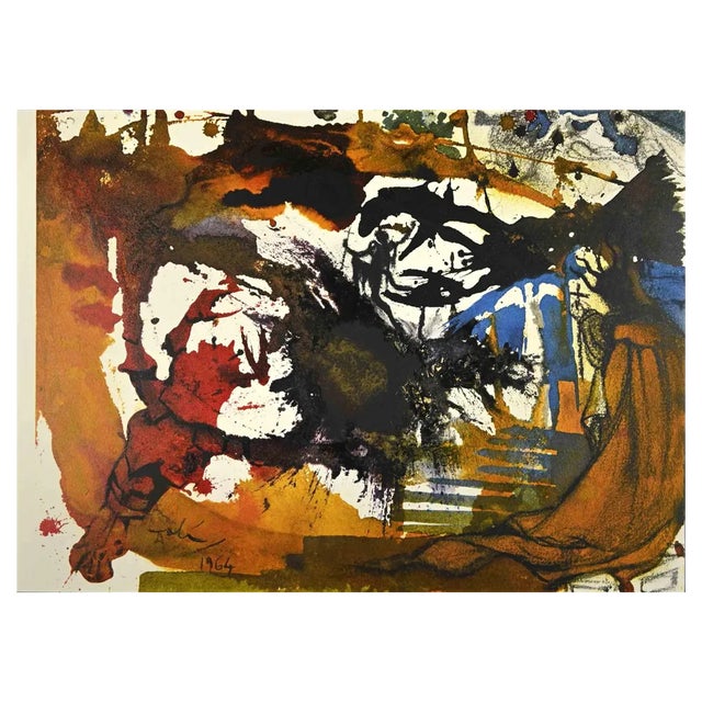 Salvador Dali, Under The Effect Of A Mystic Delirium, Lithograph, 1964 For Sale