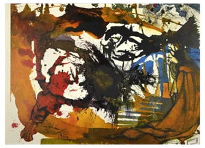 Salvador Dali, Under The Effect Of A Mystic Delirium, Lithograph, 1964