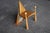 1970s Modernist Wood and Stone Armchair, France, 1970s For Sale - Image 5 of 10