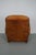 Vintage French Cognac-Colored Leather Club Chair, 1950s For Sale - Image 11 of 18