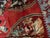 French Provincial Vintage Mid-Century Bessarabian Kilim Red Floral Flat Weave Rug Room Size For Sale - Image 3 of 12